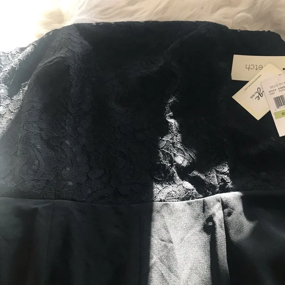 Beige by eci Pants Jumpsuits Beige By Eci Black Lace